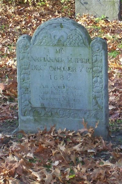 Nathanael Mather Find A Grave Memorial