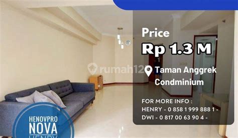 Taman Anggrek Condo Br Special Price Sdh Renov Rumah