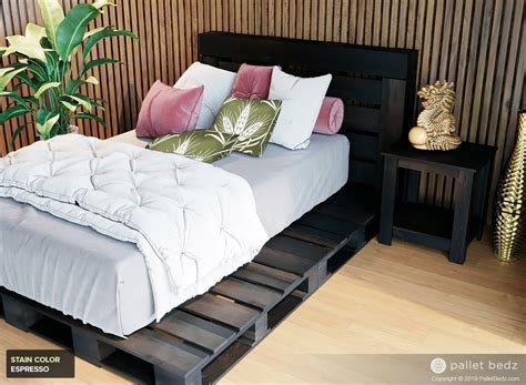 Pallet Bed The Twin Size Includes Headboard And Platform In