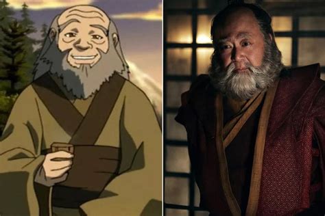 8 Comparison Portraits Of Avatar The Last Airbender Characters Vs