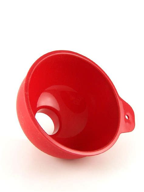 Jam Jar Funnel Red Silicone | Jam Making Equipment | Buy online from ...