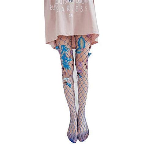 Sparkle Hollow Out Letter Nude Colorful Rhinestone Hot Drilling Fishnet