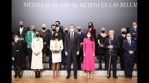 Entrega de las Medallas de Oro al Mérito en las Bellas Artes YouTube