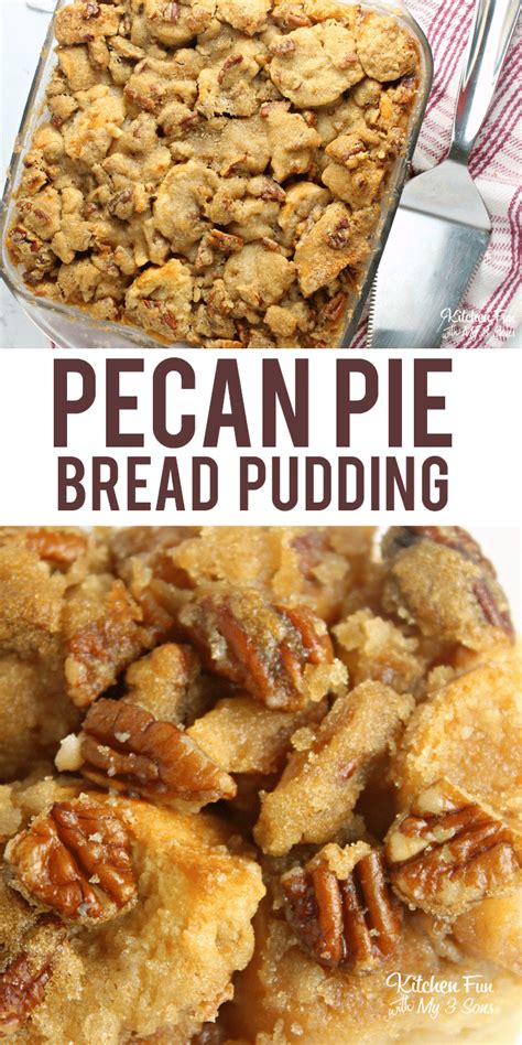 Pecan Pie Bread Pudding Is Everything You Love About The Traditional