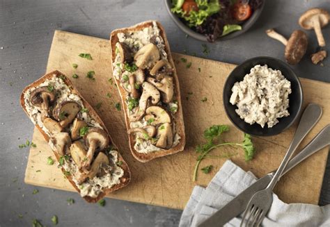 Mushrooms On Toasted Ciabatta Castle Maclellan