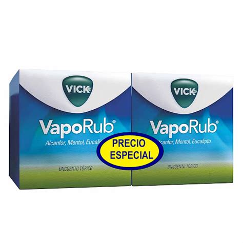 Vick Vaporub Alcanfor Mentol Eucalipto Ung Ento T Pico Cajas X Gr