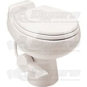 Dometic Sealand Traveler Plus White China Foot Flush Toilet