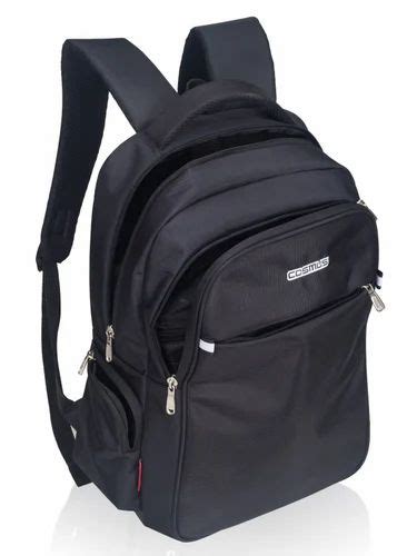 Polyester Black Laptop Backpack Bag At Rs In Mumbai Id