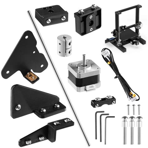 Ender 3 Accessories 3d Printer Dual Z Axis Kit For Upgrade Dual Z Stepper Motor Lead Screw Rod