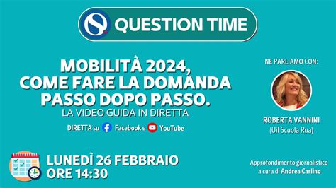 Mobilità Docenti 2024 25 Come Fare La Domanda Passo Dopo Passo Video