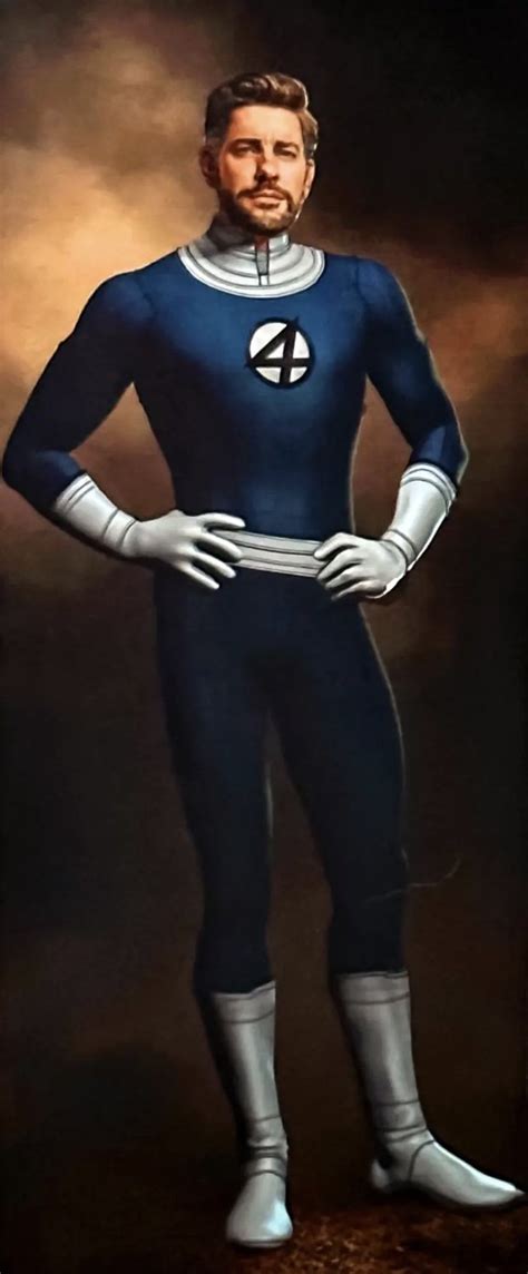 Alternate Costume Design For John Kransinski S Mr Fantastic In Marvel