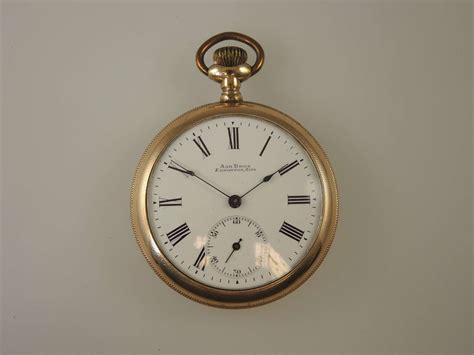 Vintage Gold Filled Pocket Watch C1910 In Antique Mens Watches