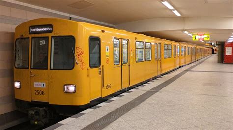 U Bahn Berlin Mitfahrt Im F74E Auf Der U6 Von Alt Mariendorf Bis Kurt