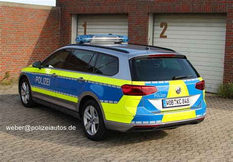 Polizeiautos De VW Passat B8 Variant Alltrack 4MOTION