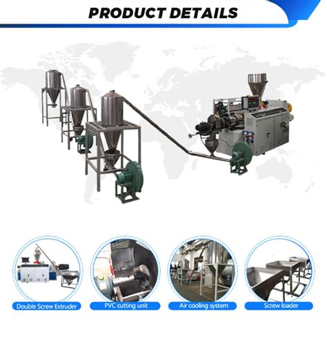 Pvc Pelletizing Machine Line Zhangjiagang Beierman Mahcinery Co Ltd