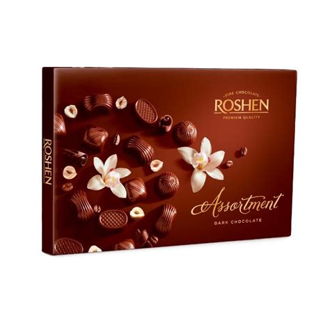 Roshen Assortment Dark Chocolate G Aurora Alimentos Llc