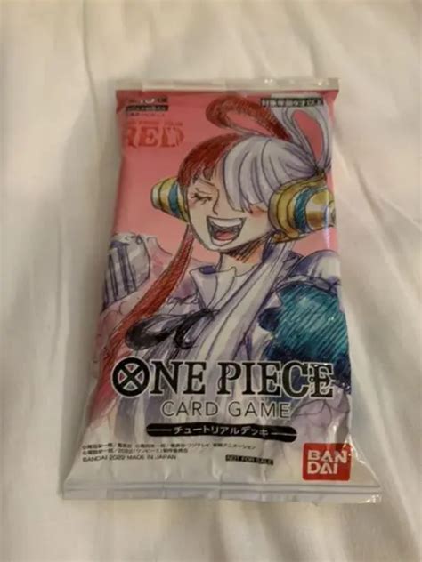 One Piece Film Red Card Game Tutorial Deck Movie Limited Ver Uta