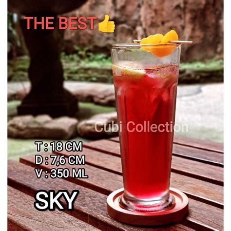 Jual Gelas Korea Aesthetic Gelas Nordic Kopi Mojito Cocktail Wine