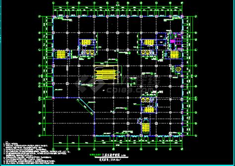 某市多层商场建筑cad设计施工平面图纸商业建筑土木在线