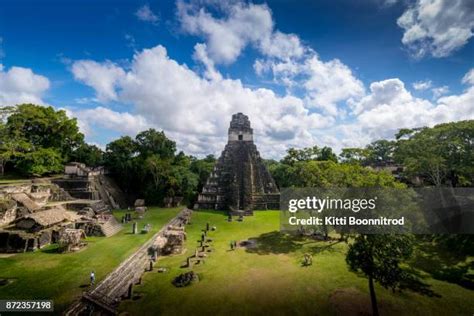 Tikal Mayan Ruins Photos and Premium High Res Pictures - Getty Images