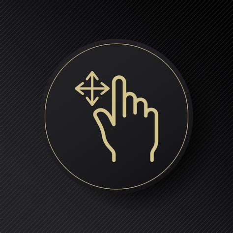 Premium Vector Hand Icon Finger Hold Hand Movement Hand Gesture