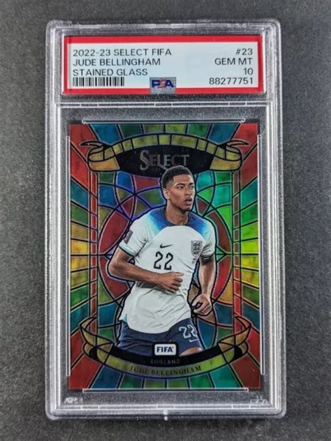 Panini Select Fifa Jude Bellingham Prizm Sp Angleterre Psa