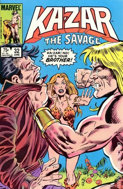 Ka Zar The Savage Marvel Comic Books