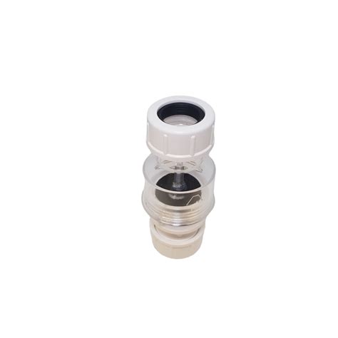 McAlpine TunValve Straight Through (Clear) TUN5-CL - K9 Plumbing Supplies