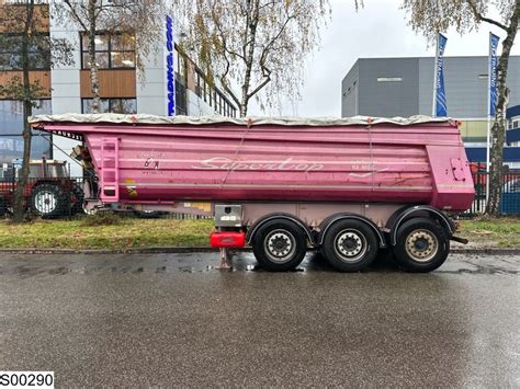 Satılık Tecnocar kipper Steel chassis and steel loading platform