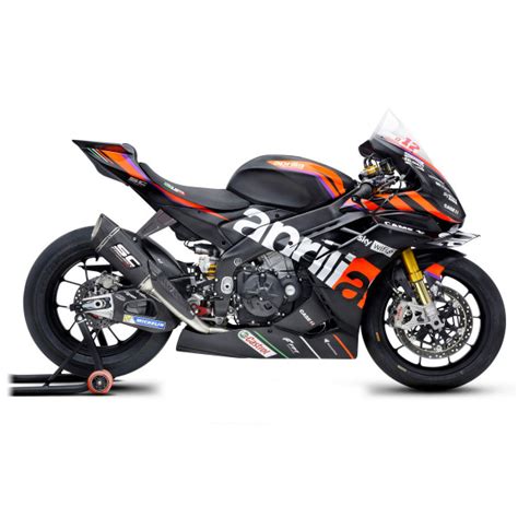 Aprilia Rsv Factory Sc Project Titanium Full System With