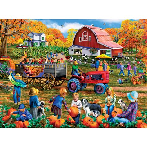 Autumn Festival 1000 Piece Jigsaw Puzzle Bits And Pieces UK