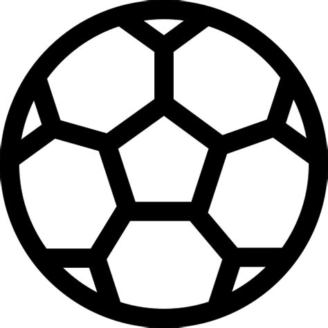 Soccer ball Basic Rounded Lineal icon