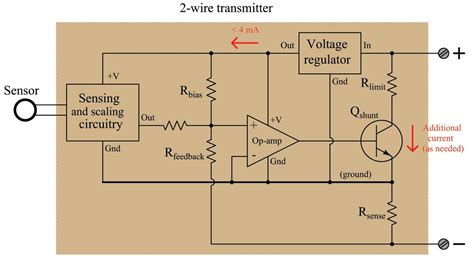 Loop Powered Circuit Diagram