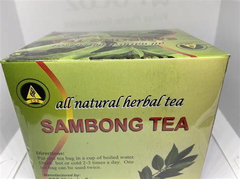 All Natural Herbal Tea Sambong Tea 20 Bags EBay