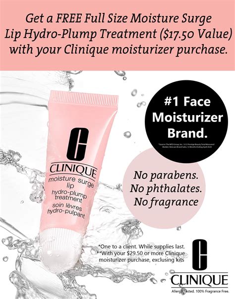 Aberdeen Exchange - Receive a FREE Moisture Surge Lip Hydro-Plum