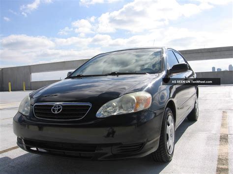 2004 Toyota Corolla Ce Sedan 4 Door 1 8l