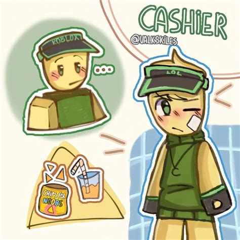 Cashier Lol My Art Roblox