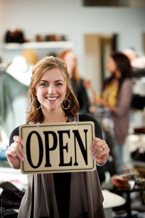 "Boutique: Boutique Is Open For Business" by Stocksy Contributor "Sean