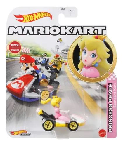 Hot Wheels Mario Kart Princess Peach Original 1magnus Frete grátis