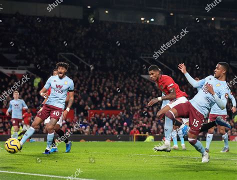 Marcus Rashford Manchester United Scores Goal Editorial Stock Photo ...