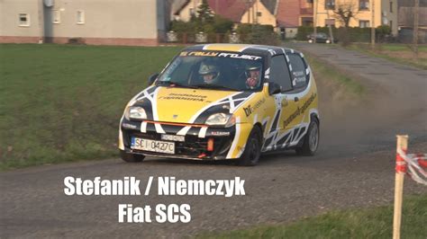 1 Runda RPŚ 2019 Marcin Stefanik Agnieszka Niemczyk Fiat SCS