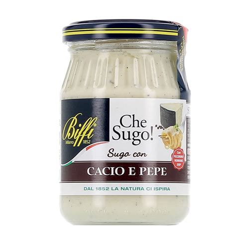 SUGO CACIO E PEPE BIFFI 190 G In Dettaglio Castoro Spesa Online