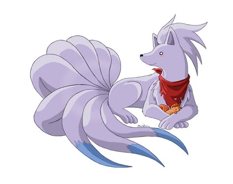 Shiny Ninetales by MeoWmatsu on DeviantArt