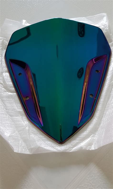 Rainbow Tinted Sports Windshield For Yamaha Aerox NVX Motorcycles