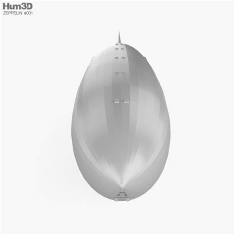 Lz 129 Hindenburg Zeppelin 3d Model Aircraft On