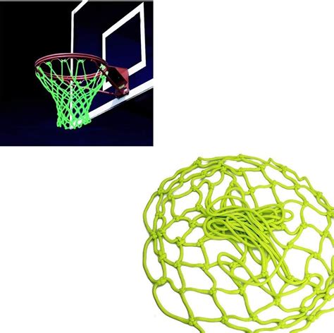 Mydio Basketball Net Glow In The Dark Outdoor Nylon