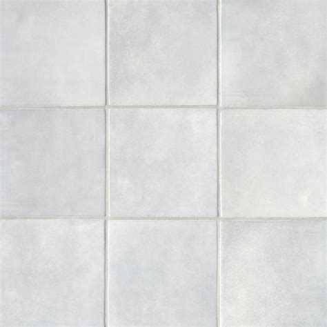 Cloé Grey Glossy 5x5 Ceramic Tile — Solidshape