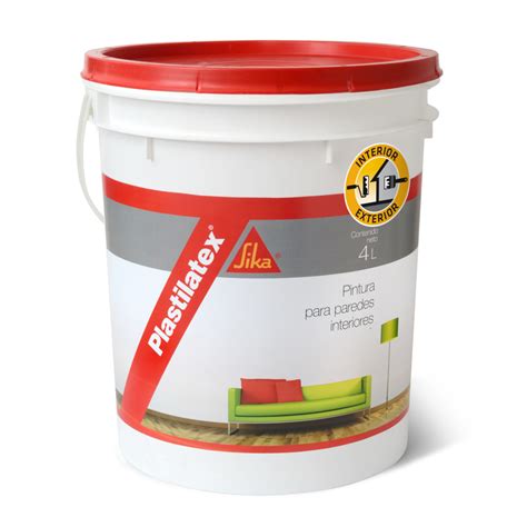 Plastilatex Sika Pintura Interior Lt Barraca Gallinal