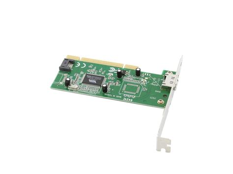 1 Port Esata 1 Port Sata Pci Controller Card W Lp