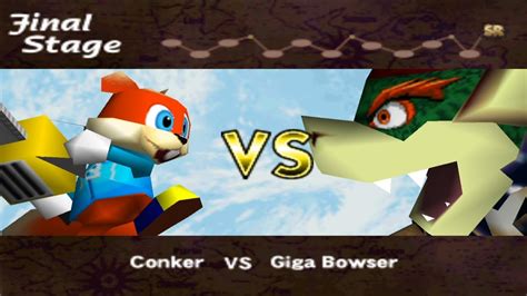 Super Smash Bros Remix Classic Mode Remix Conker Youtube